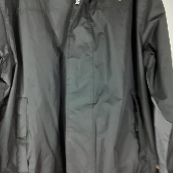 US Polo Assn. All Weather Zip Jacket Silver & Black Fleece Lined Men's Sz Medium - Picture 5 of 9